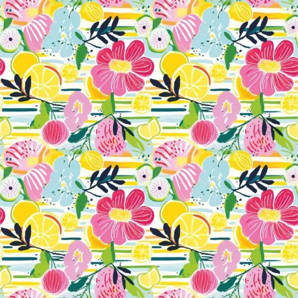 Lycra Estampada Flor