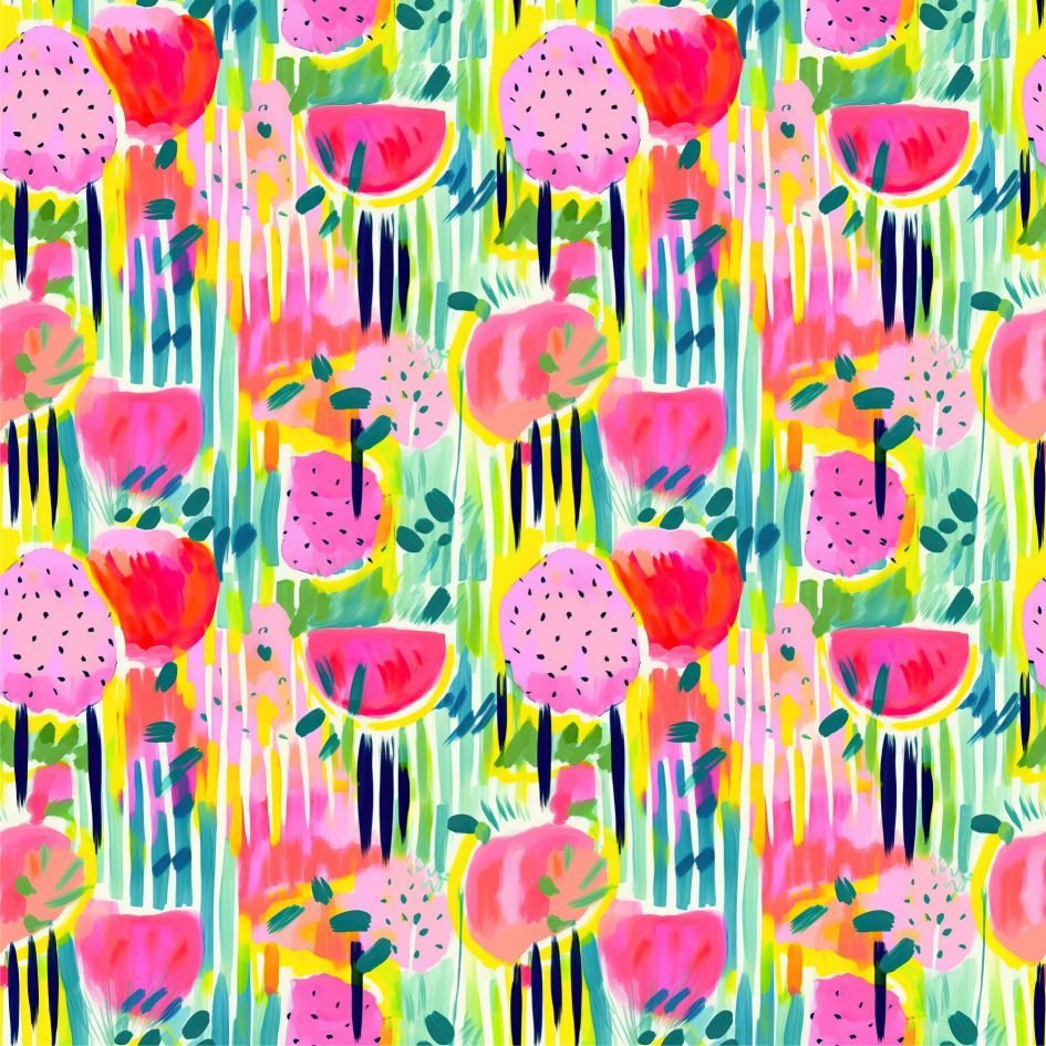 Lycra Estampada Tropical