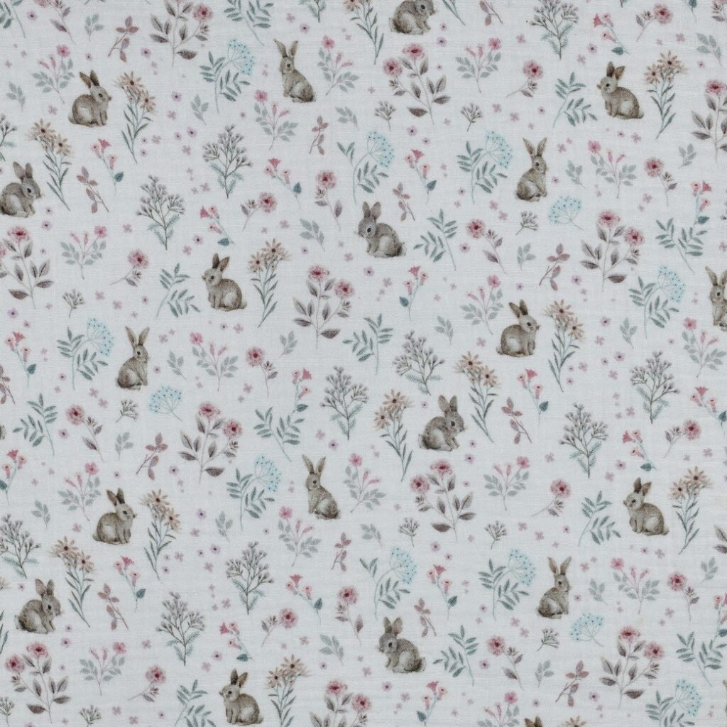 Musselina Coelhinho – Branco