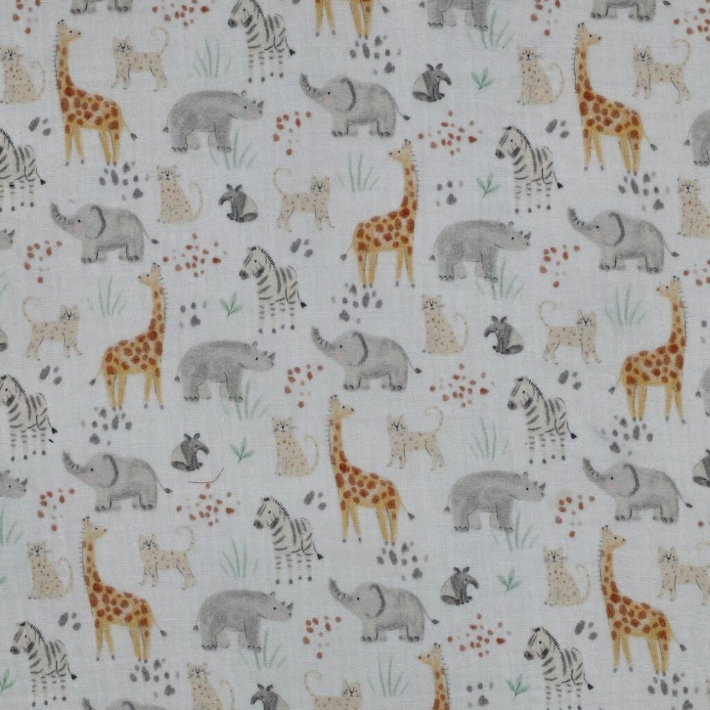 Musselina Safari – Branco