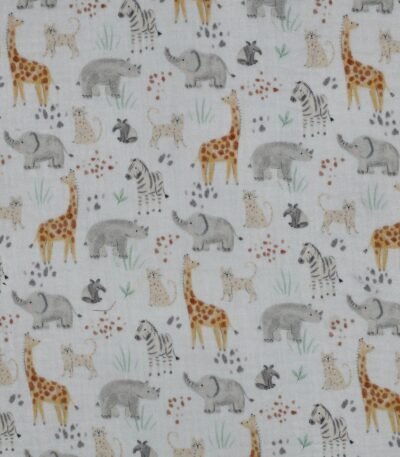 Musselina Safari – Branco
