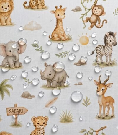 Tecido Nylon Impermeável Safari – Branco