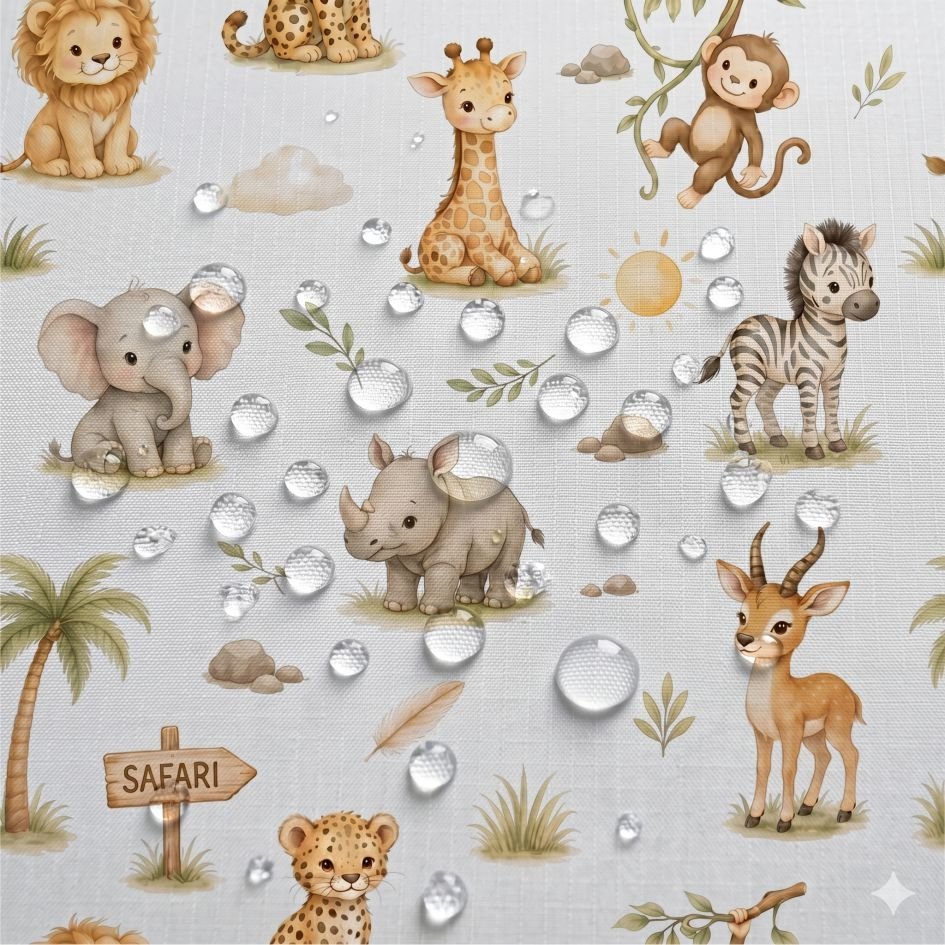 Tecido Nylon Impermeável Safari – Branco