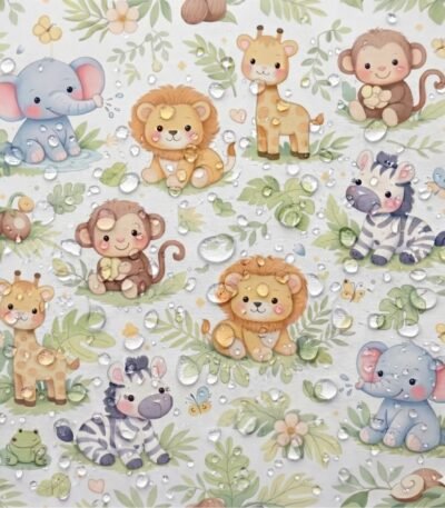 Tecido Nylon Impermeável Selva – Branco