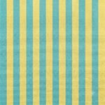Tecido Nylon Impermeável Riscas 2cm Turquesa e Amarelo Claro - imagem 2