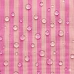 Tecido Nylon Impermeável Riscas 2cm Rosa Forte e Rosa Claro