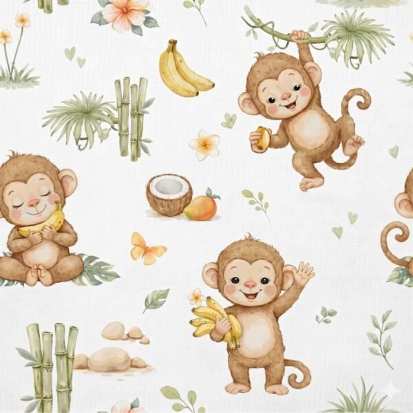 Popeline Macaquinho – Branco