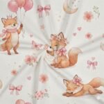 Popeline Rapaza e Flores – Branco - imagem 2