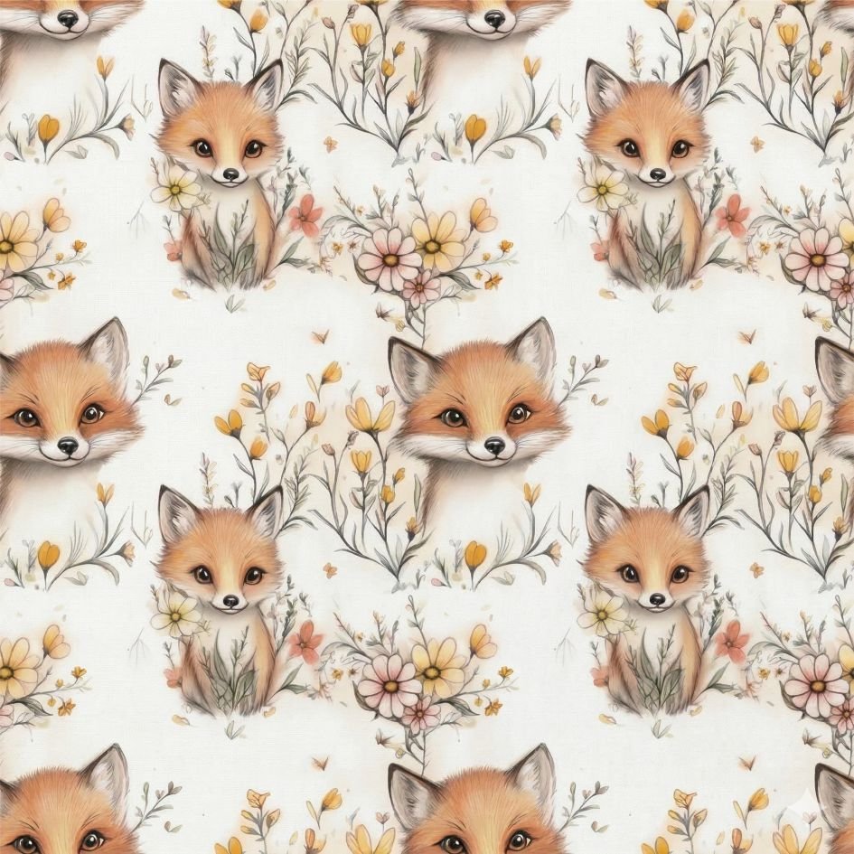 Popeline Rapoza e Flores – Branco