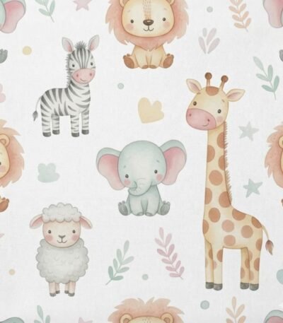 Popeline Safari – Branco