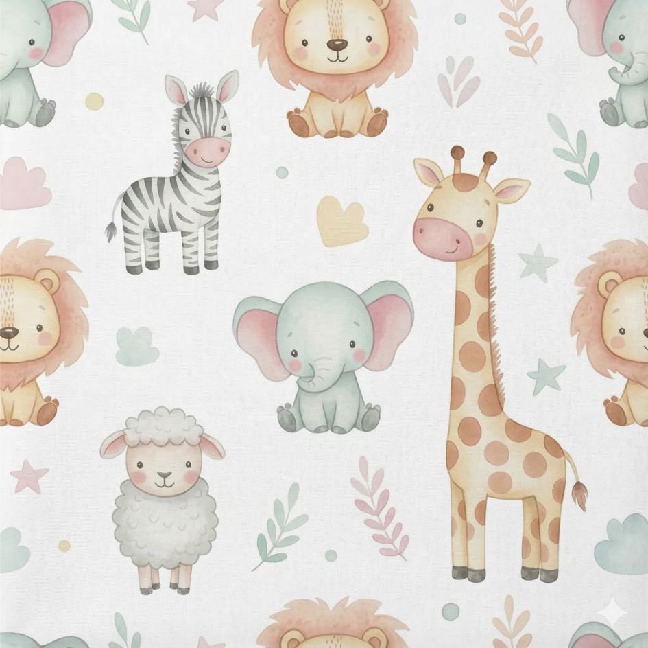 Popeline Safari – Branco