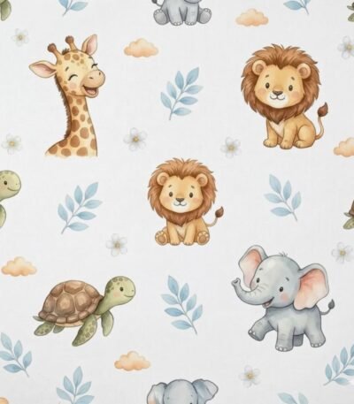 Popeline Safari – Branco