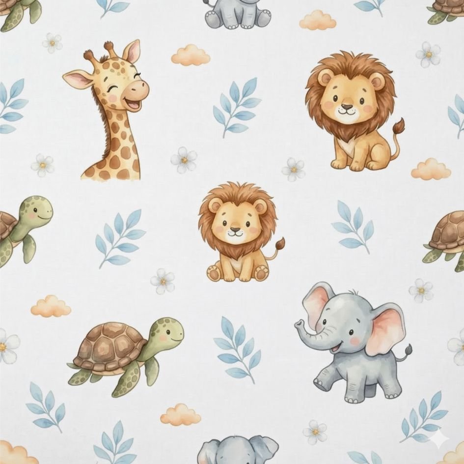 Popeline Safari – Branco