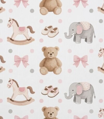 Popelines Brinquedos – Branco