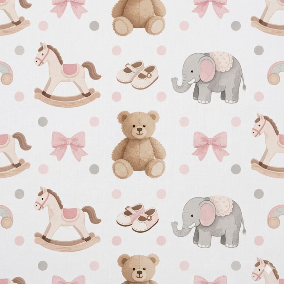 Popelines Brinquedos – Branco