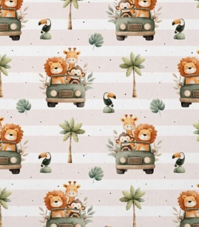 Popelines Safari Jeep – Branco