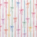 Tecido Nylon Impermeável Riscas com Laços - imagem 2