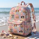 Tecido Nylon Impremeável Patchwork Cãezinhos - imagem 3
