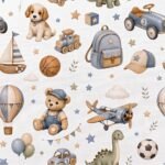 Tecido Nylon Impermeável Brinquedos - Image 2