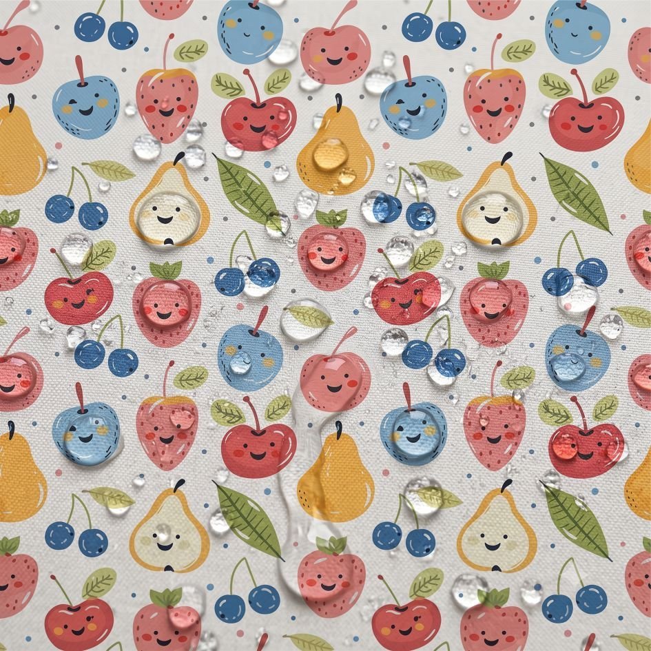 Tecido Nylon Impermeável Fruta
