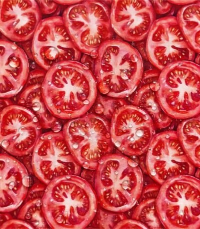Tecido Nylon Impermeável Tomates