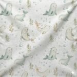 Tecido Nylon Impermeável Focas – Branco