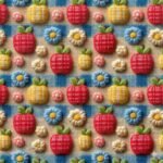 Tecido Nylon Impermiável Fruta 3D - imagem 2