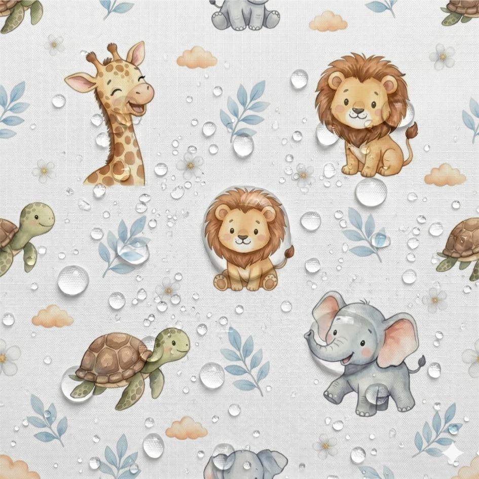 Tecido Nylon Impermiável Safari – Branco