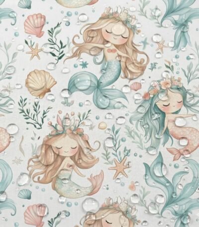 Tecido Nylon Impermeável Sereia – Branco