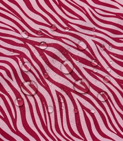 Tecido Nylon Impermiável Zebra – Rosa