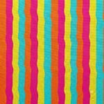 Tecido Nylon Impermeável Riscas Ondas 1,50 cm Multicolor - imagem 2