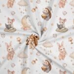 Popeline Animais Sonhadores - Branco - Image 2