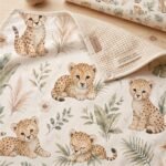 Popeline Leopardo Baby - Branco - Image 3