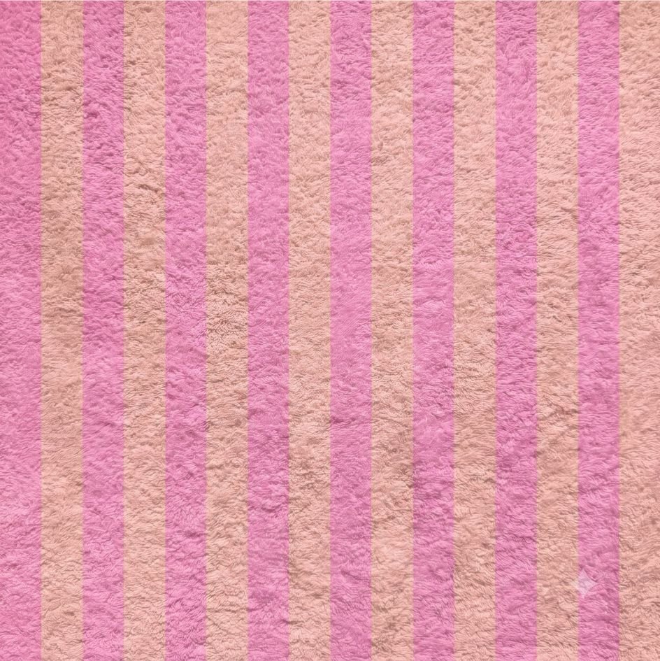 Turco p/ Toalhas Riscas 2 cm Turco Toalhas Riscas 2 cm Rosa Forte e Rosa Claro