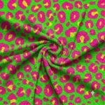 Turco p/ Toalha Estampado Leopardo Amarelo e Rosa - imagem 2