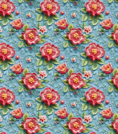 Lycra Estampada 3D
