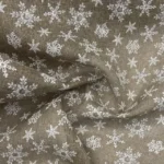 Juta Estampada Glitter Snow - imagem 2