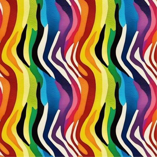 Lycra Estampada – Zebra Multicolor