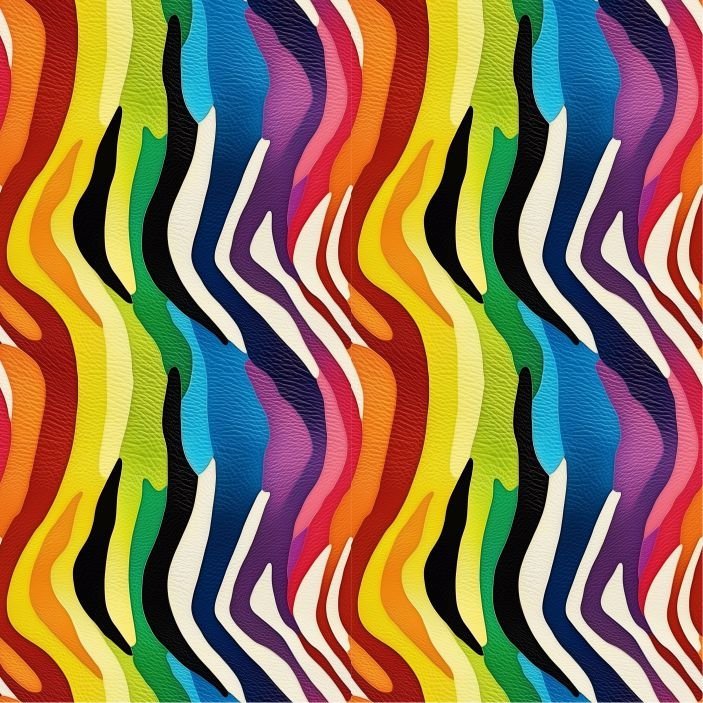 Lycra Estampada – Zebra Multicolor