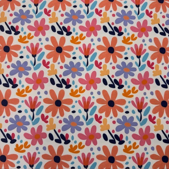 Lycra Estampada – Flores