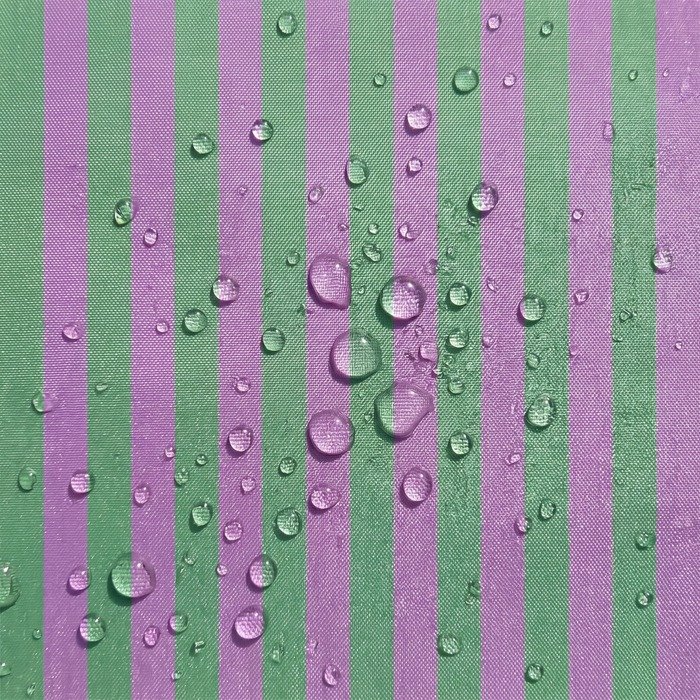 Tecido Nylo Riscas Verde com Violeta Violet Fabrics