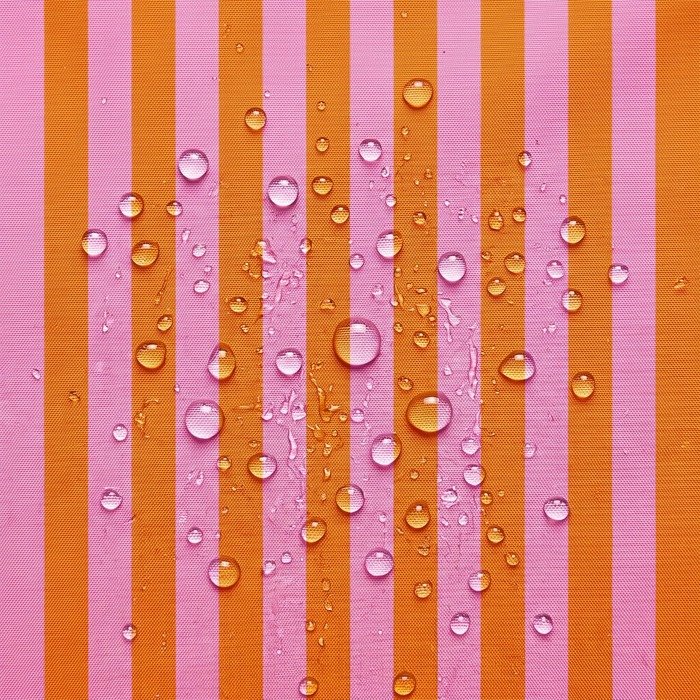 Tecido Nylon Riscas Rosa Claro com Laranja Violet Fabrics