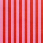 Tecido Nylon Impermeável Riscas 2cm Rosa e Vermelho - Image 2