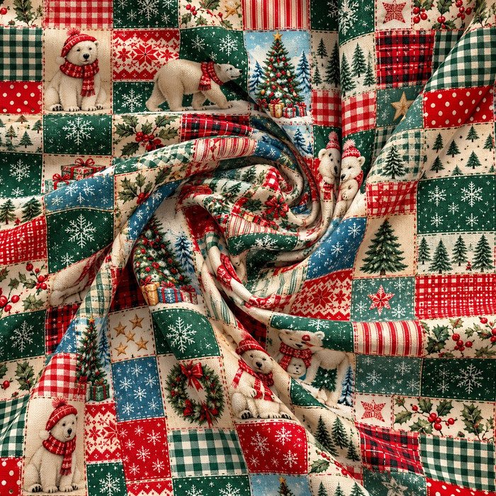 Policanvas Patchwork Natal