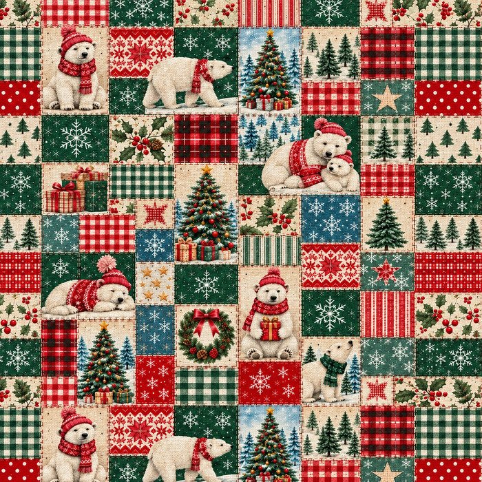 Policanvas Patchwork Natal
