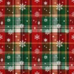 Policanvas Tartan Flocos de Neve