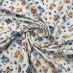 Popeline Cats – Branco - imagem 2