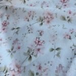 Popeline Flowers Butterfly by Ana Lobo – Rosa - imagem 3