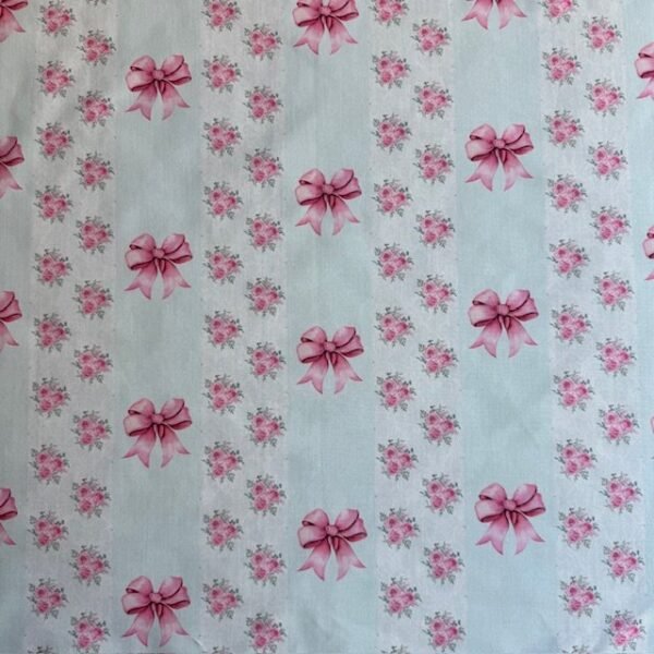 Popeline Rose Butterfly by Ana Lobo – Rosa