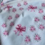 Popeline Rose Butterfly by Ana Lobo – Rosa - imagem 3